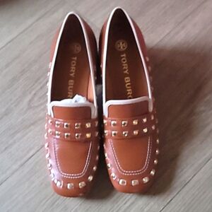 TORY BURCH Tory Heeled Loafer In Ambra / Dulce De Leche